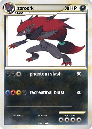 Pokemon zoroark