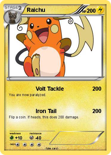 Pokemon Raichu