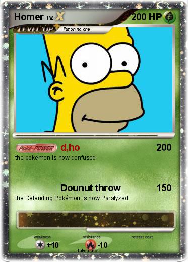 Pokemon Homer