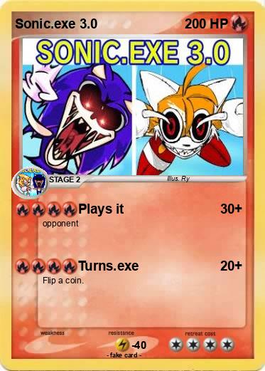Pokemon Sonic.exe 3.0