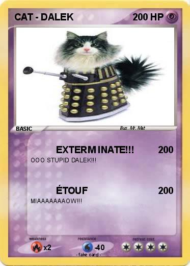 Pokemon CAT - DALEK