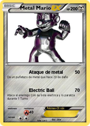 Pokemon Metal Mario