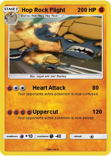 Pokemon Hop Rock Flight