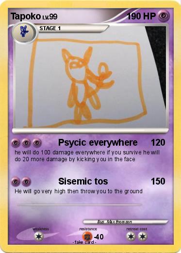 Pokemon Tapoko