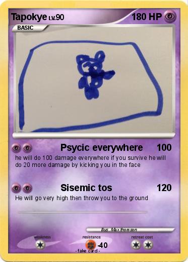 Pokemon Tapokye