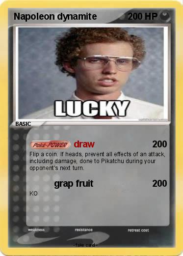 Pokemon Napoleon dynamite