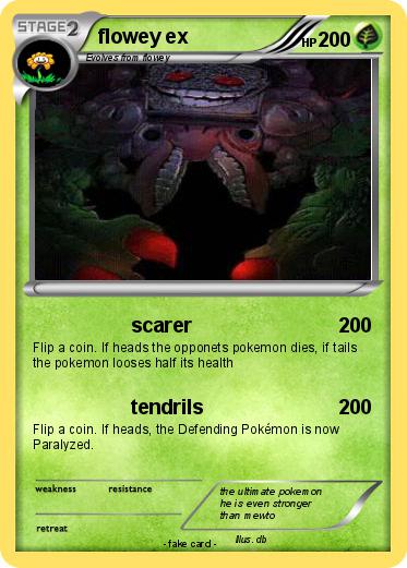 Pokemon flowey ex