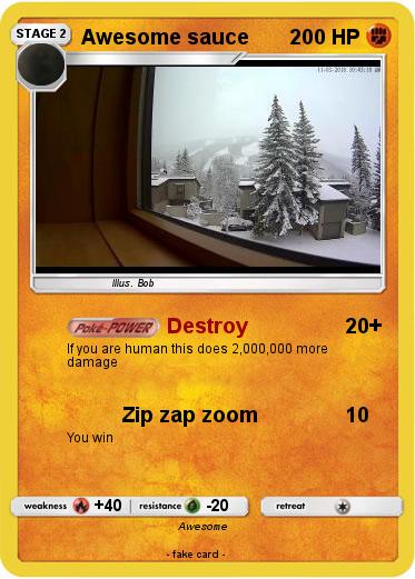 Pokemon Awesome sauce
