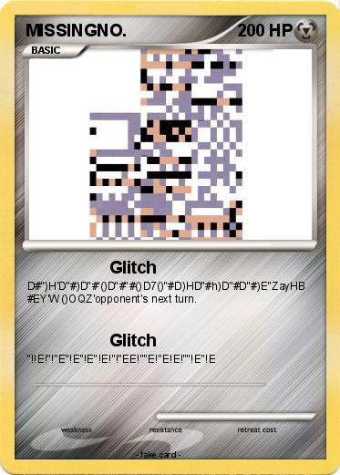 Pokemon MISSINGNO.
