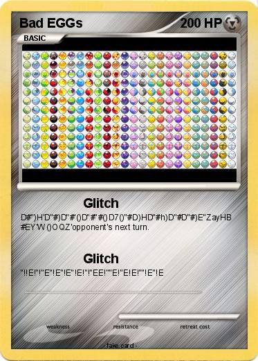 Pokemon Bad EGGs