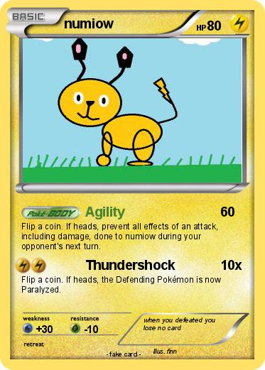 Pokemon numiow