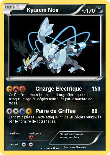 Pokemon Kyurem Noir