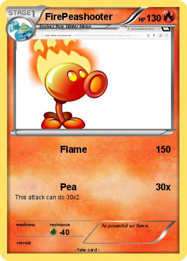 Pokemon FirePeashooter