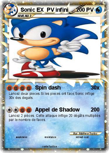 Pokemon Sonic EX  PV infini