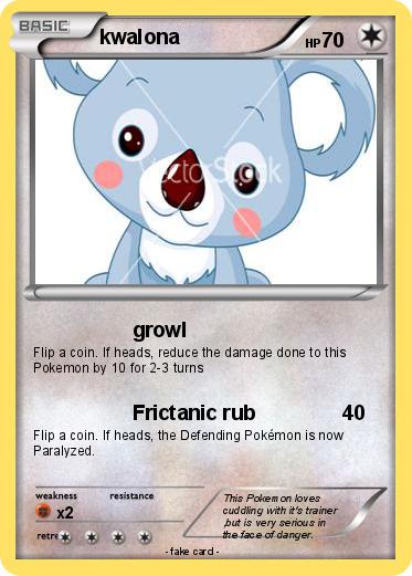 Pokemon kwalona