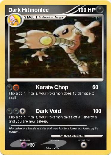 Pokemon Dark Hitmonlee