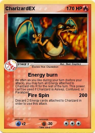 Pokemon CharizardEX
