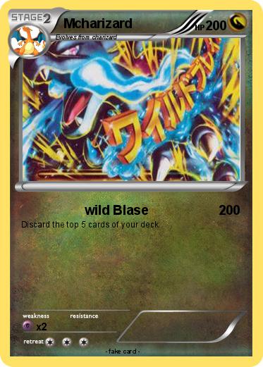 Pokemon Mcharizard