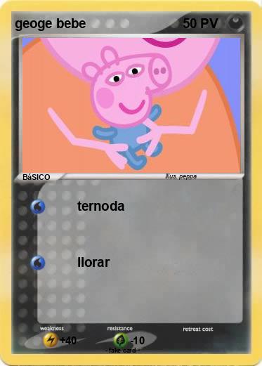 Pokemon geoge bebe