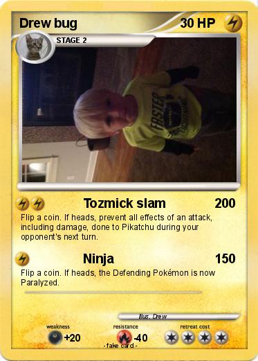 Pokemon Drew bug