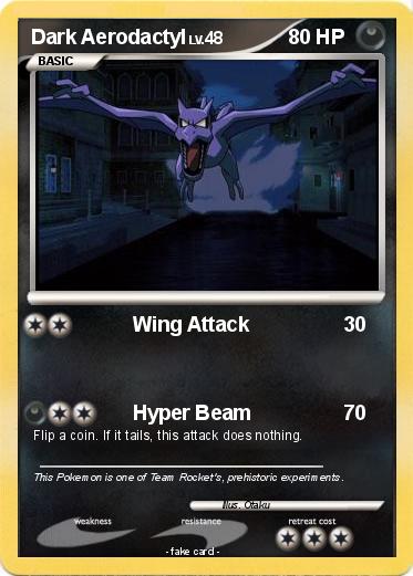 Pokemon Dark Aerodactyl
