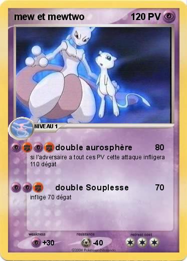 Pokemon mew et mewtwo