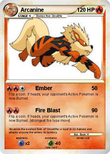 Pokemon Arcanine