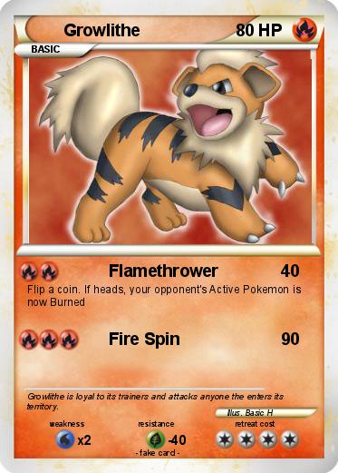 Pokemon Growlithe
