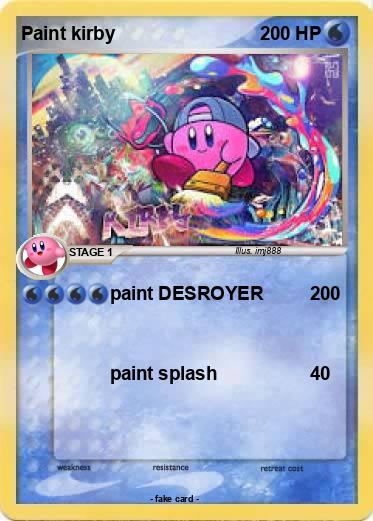 Pokemon Paint kirby