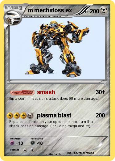 Pokemon m mechatoss ex