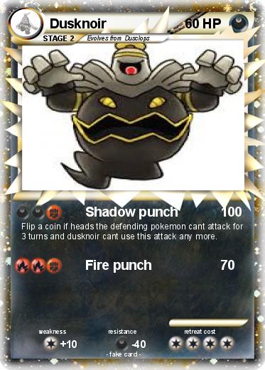 Pokemon Dusknoir