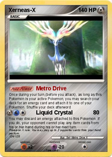 Pokemon Xerneas-X