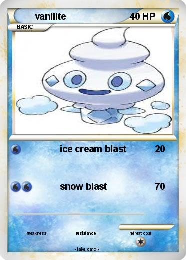 Pokemon vanilite