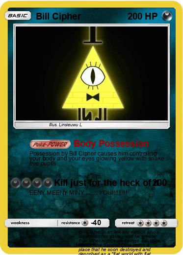Pokemon Bill Cipher