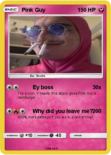 Pokemon Pink Guy