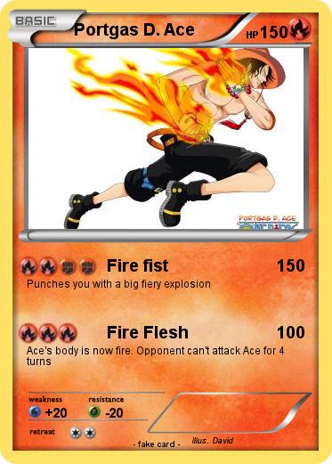 Pokemon Portgas D. Ace
