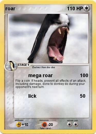 Pokemon roar