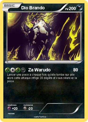Pokemon Dio Brando