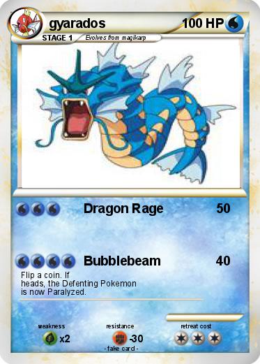 Pokemon gyarados