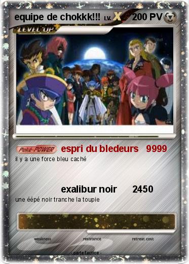 Pokemon equipe de chokkk!!!