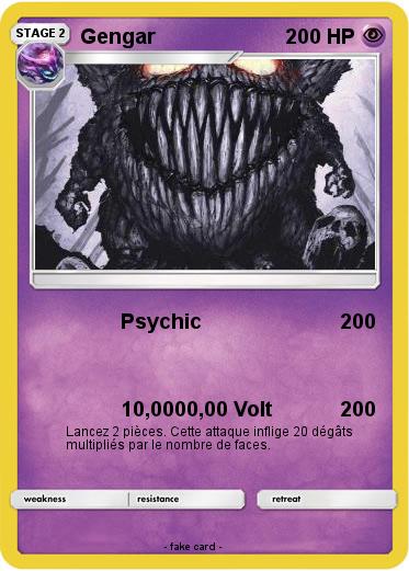 Pokemon Gengar