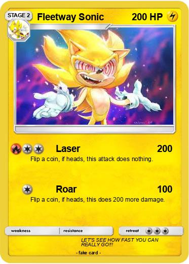 Pokemon Fleetway Sonic