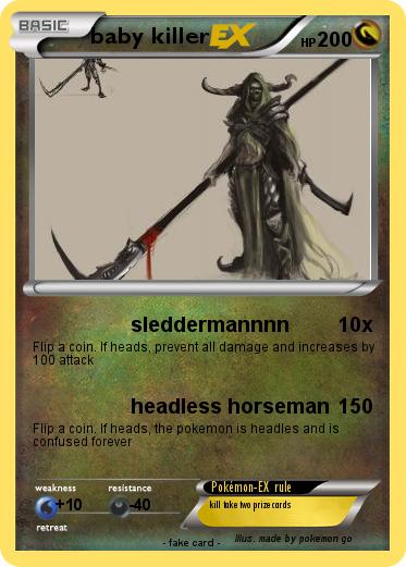 Pokemon baby killer