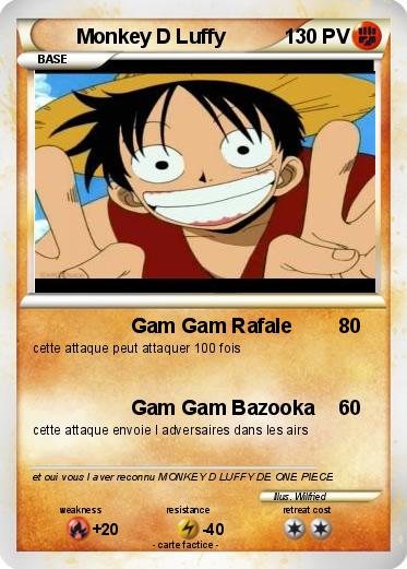Pokemon Monkey D Luffy