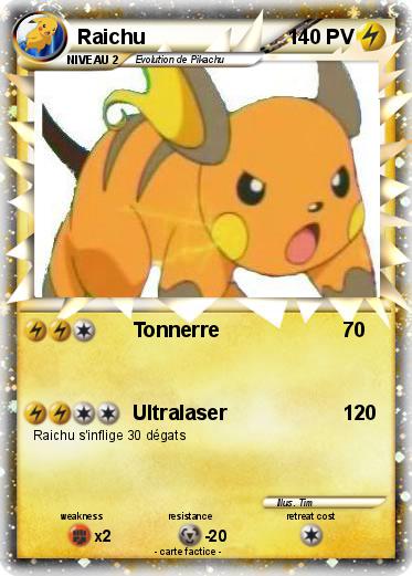 Pokemon Raichu