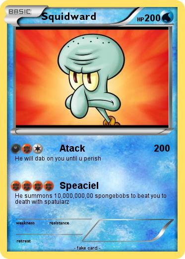 Pokemon Squidward