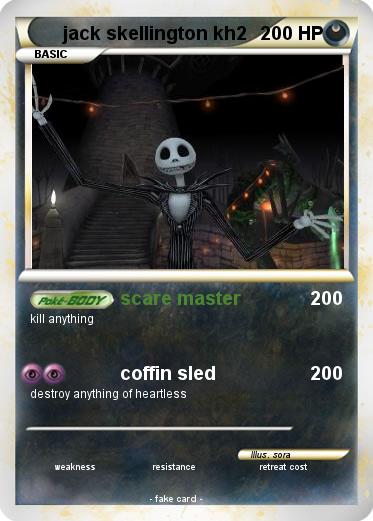 Pokemon jack skellington kh2