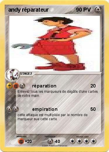 Pokemon andy réparateur