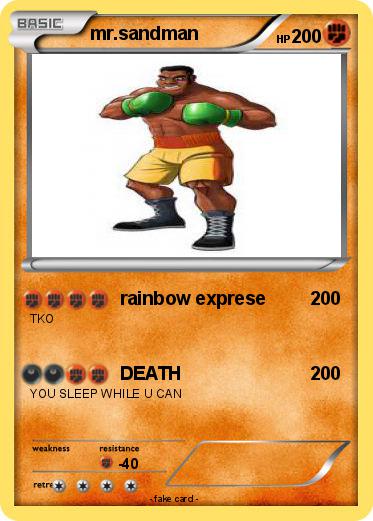 Pokemon mr.sandman