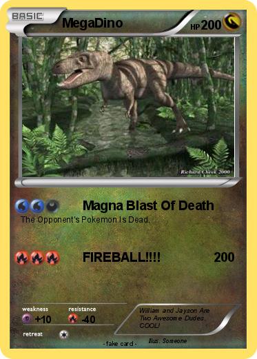 Pokemon MegaDino